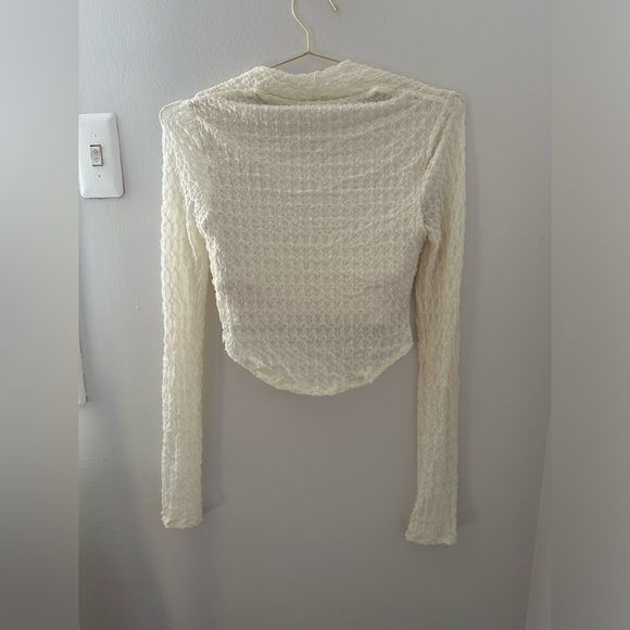 Square Neck Long Sleeved Top - Picture 4 of 4